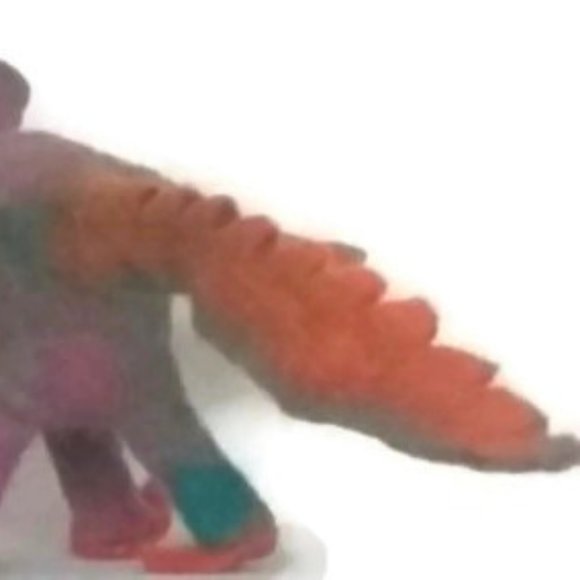 NEW ~ Felt Dinosaur Handmade in Nepal 34cm x 10cm and 110grams. - Picture 11 of 11
